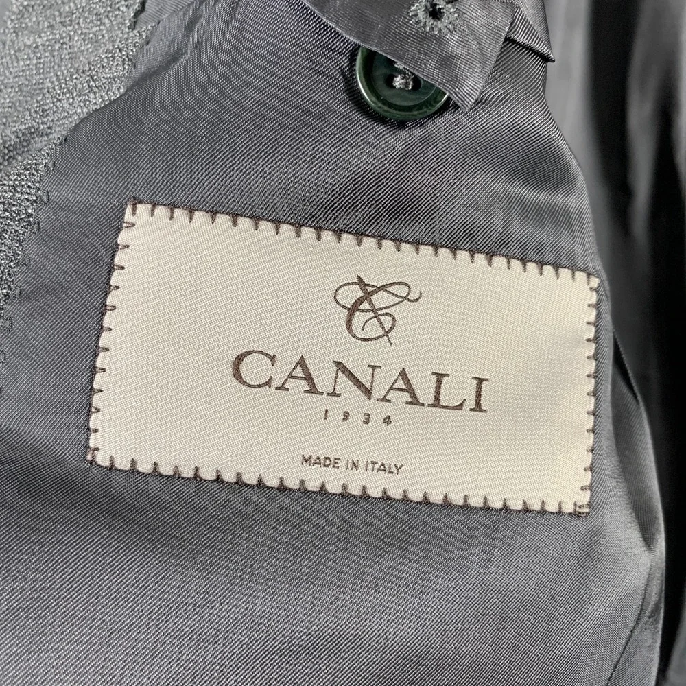 Canali Blazer Jacket Men 46R Impeccable Sport Coat Italy Made Luxury Suit